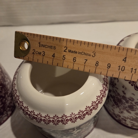 3 Grannycore Eclectic Grandpa Jars Canisters Floral Cottage Core Home Decor - Picture 11 of 11